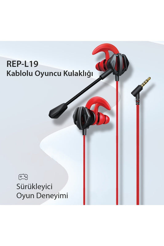 Recci Rep-L19 Kablolu Oyuncu Kulaklığı