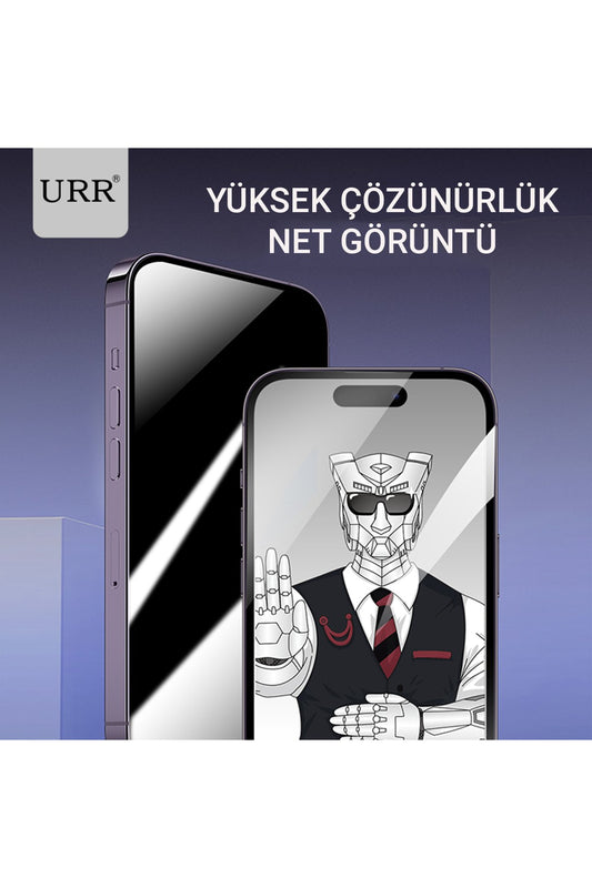 URR iPhone 14 Pro Max HD Privacy Cam Ekran Koruyucu