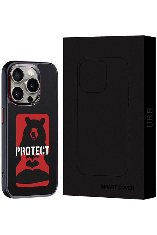 URR iPhone 14 Pro Max NFC Smart Case Akıllı Kapak