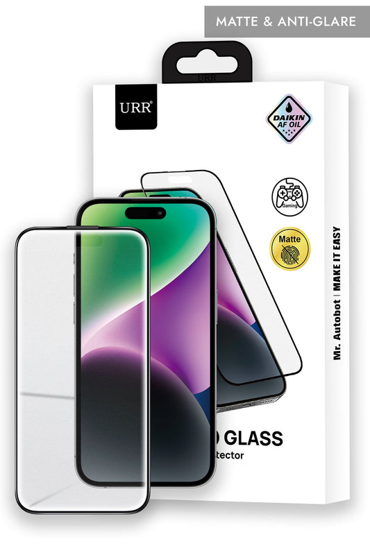 URR iPhone 15 Pro Max Matte Antiglare Cam Ekran Koruyucu